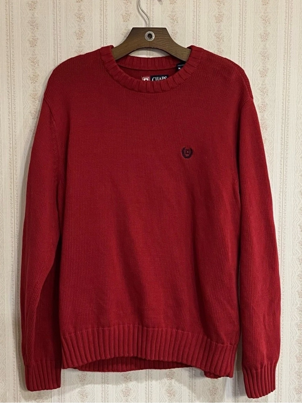 Chaps Men’s Red Crewneck Sweater